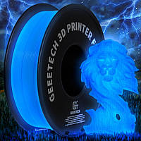 3д філамент Geeetech Luminous Blue PLA 1.75mm світиться в темряві 700-001-1195