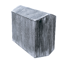 Стикувальний елемент універсальний Decowood (21x21)см сіре дерево