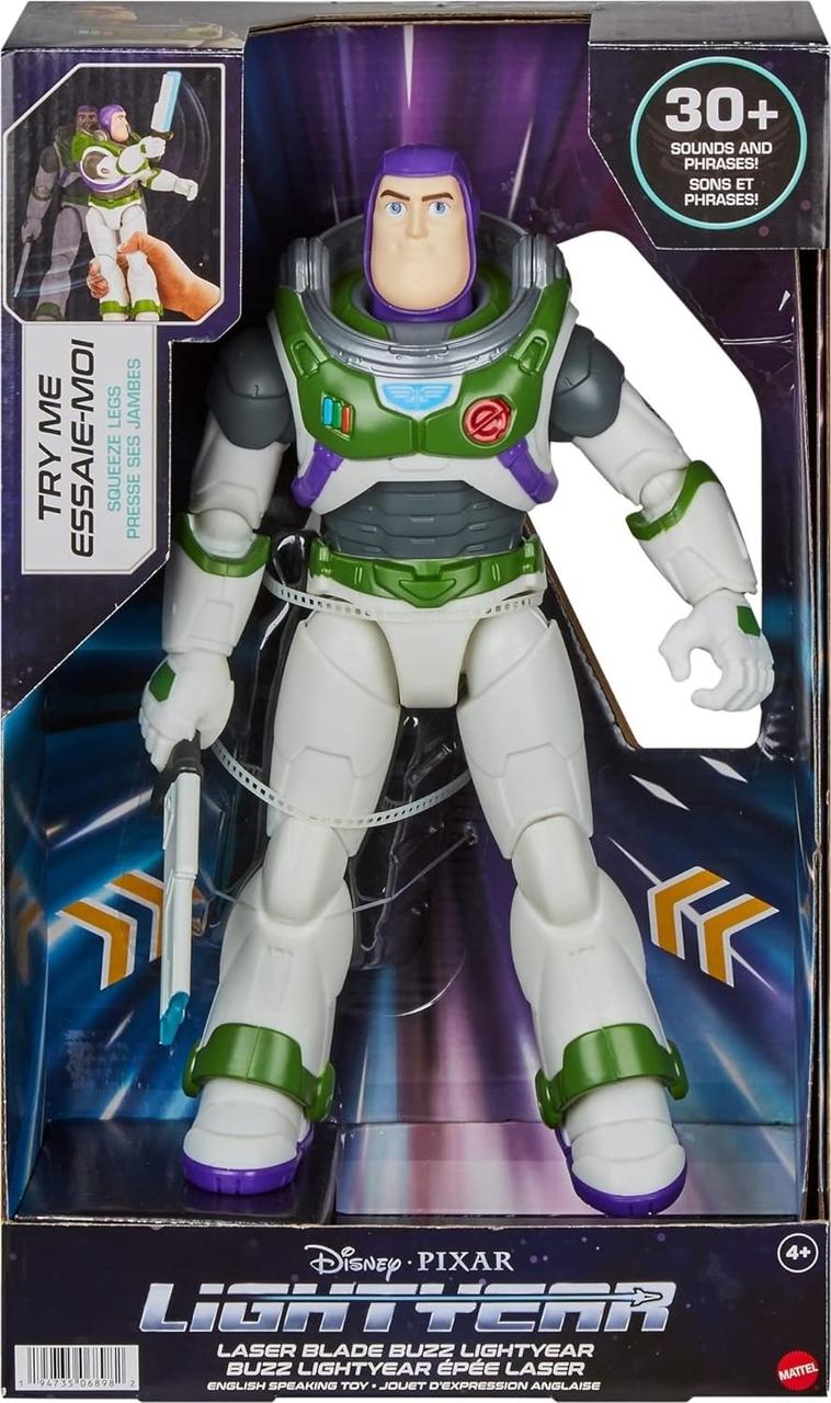 Фігурка Базз Лайтер 28 см світло, звук Buzz Lightyear with Laser Blade, Mattel