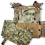 Плитоноска «YURKO» Мультикам під плиту 25×30 см | Ukr shield, фото 3