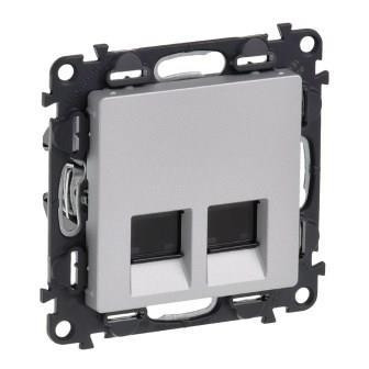 Legrand подвійна RJ45 Кат.6 UTP Білий, Valena ALLURE