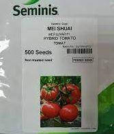 Семена томата Мей Шуай F1 (Seminis), 500 семян ранний (62-65 дней), индетерминантный, высокоурожайный