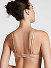 Безшовний бюстгальтер без Пуш-ап Victoria's Secret PINK T-Shirt Lightly Lined Bra, Бежевий, фото 4