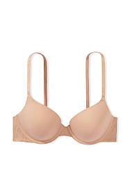 Безшовний бюстгальтер без Пуш-ап Victoria's Secret PINK T-Shirt Lightly Lined Bra, Бежевий