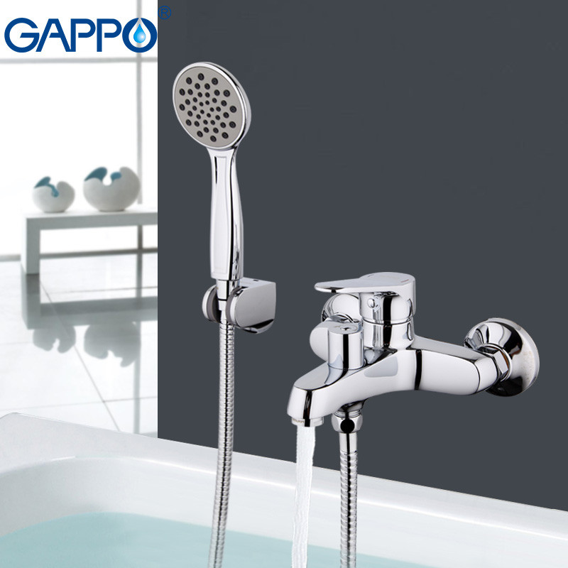 Змішувач для ванни Gappo G3236 литий корпус колір хром