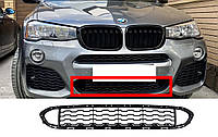 Решетка переднего бампер центральная нижняя M-Paket на BMW X3 F25 / X4 F26