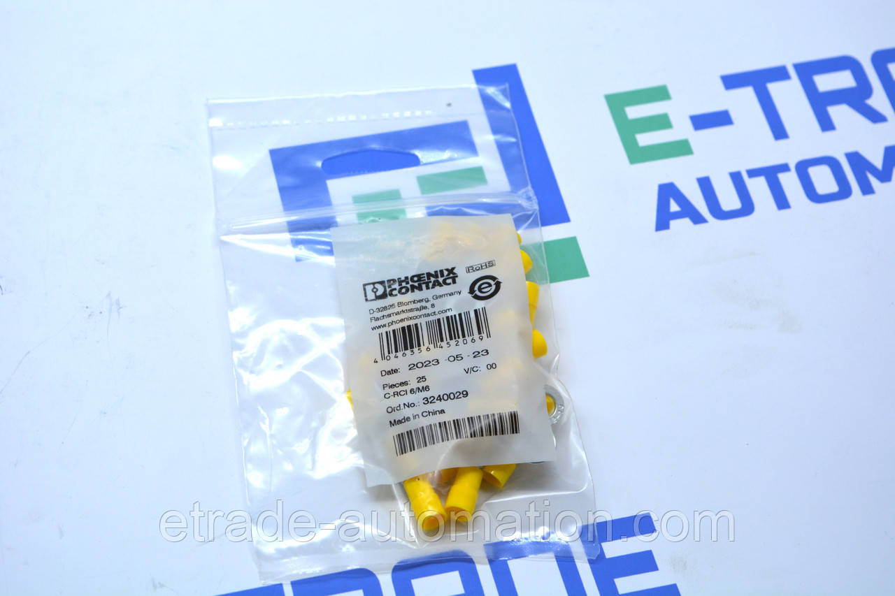 Круглий кабельний наконечник Phoenix Contact 3240029, фото 1