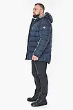 Braggart Aggressive | Куртка чоловіча темно-синя з кишенями на блискавках модель 53111, фото 5