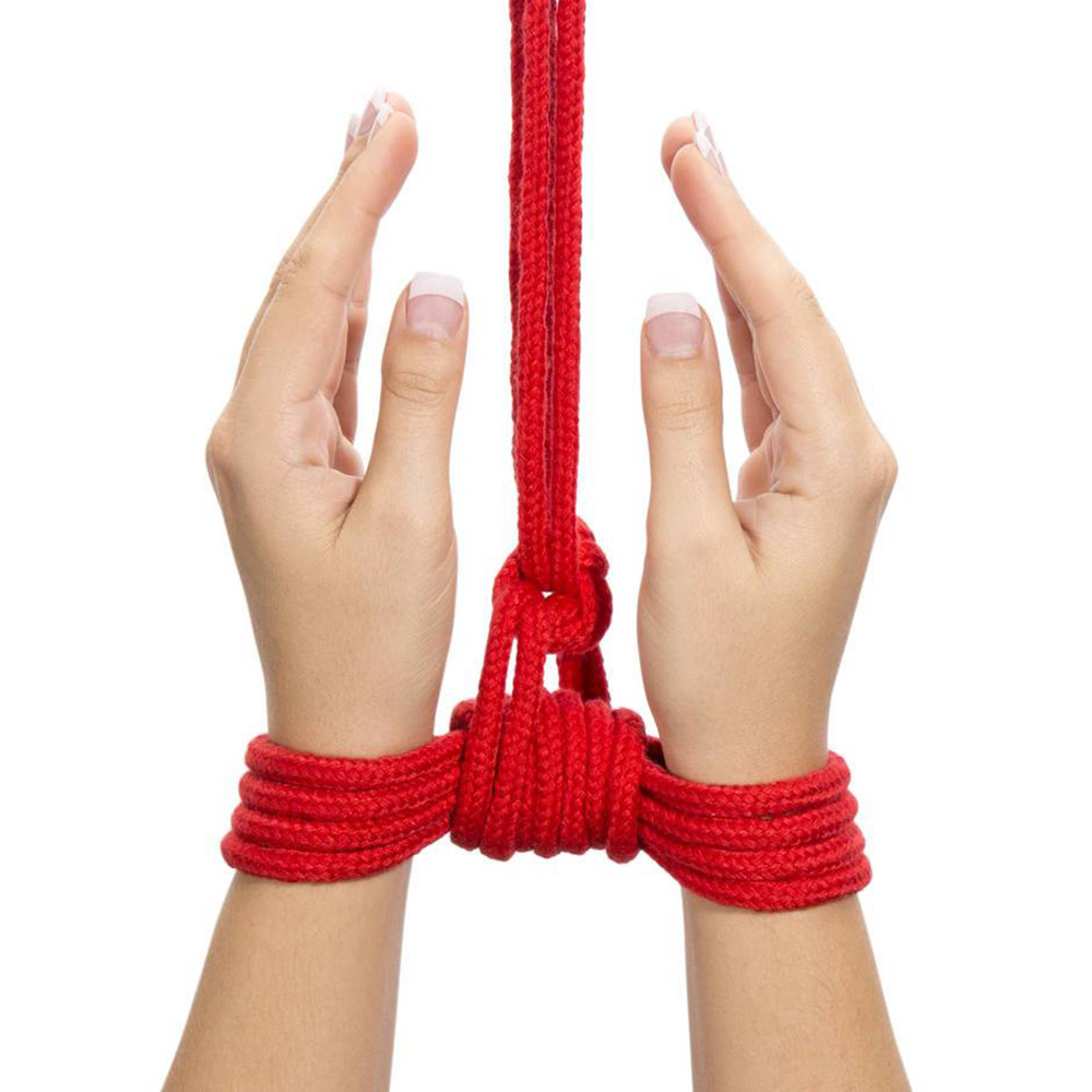 Мотузка Fetish Bondage Rope Red, 10 м