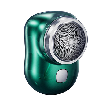 Акумуляторна мінібритва епілятор Mini Shaver USB Дорожня електробритва Зелений (KG-11468)