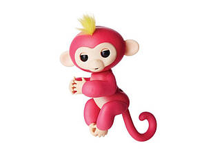Ручна інтерактивна мавпочка HappyMonkey Fingerling Pink