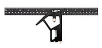 Neo Tools 72-127 Угольник, алюминий, 30 см, рукоятка с высокой точностью наклона Baumar - Гарант Качества