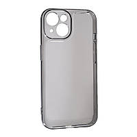 Силикон Space Grey Apple iPhone 15 Plus, Transparent