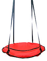 Качели подвесные для детей и взрослых, гнездо аиста Red (красный) KK-01R