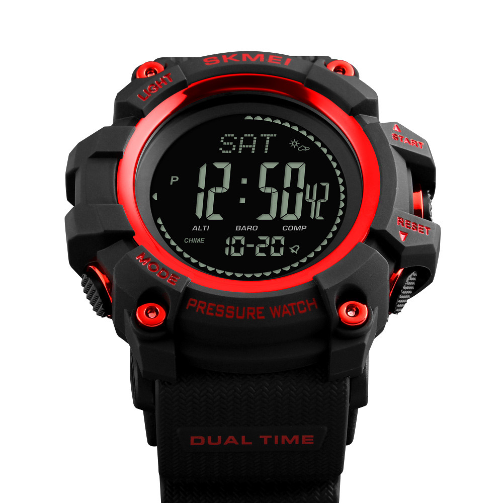 Часы наручные Skmei 1358 Original watсh (Red, 1358RD) | Спортивные часы - фото 3 - id-p2012948609