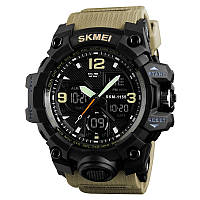 Часы наручные Skmei 1155 Original watсh (Khaki, 1155BKH) | Наручные часы