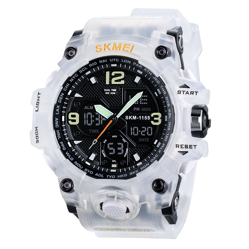 Часы наручные Skmei 1155 Original watсh (White, 1155BWT) | Наручные часы - фото 1 - id-p2012948618
