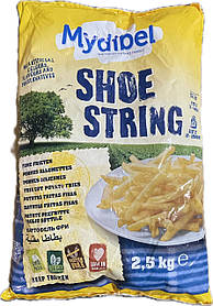 Картопля фрі заморожена 6/6 мм Т.М. Mydibel 2,5 кг