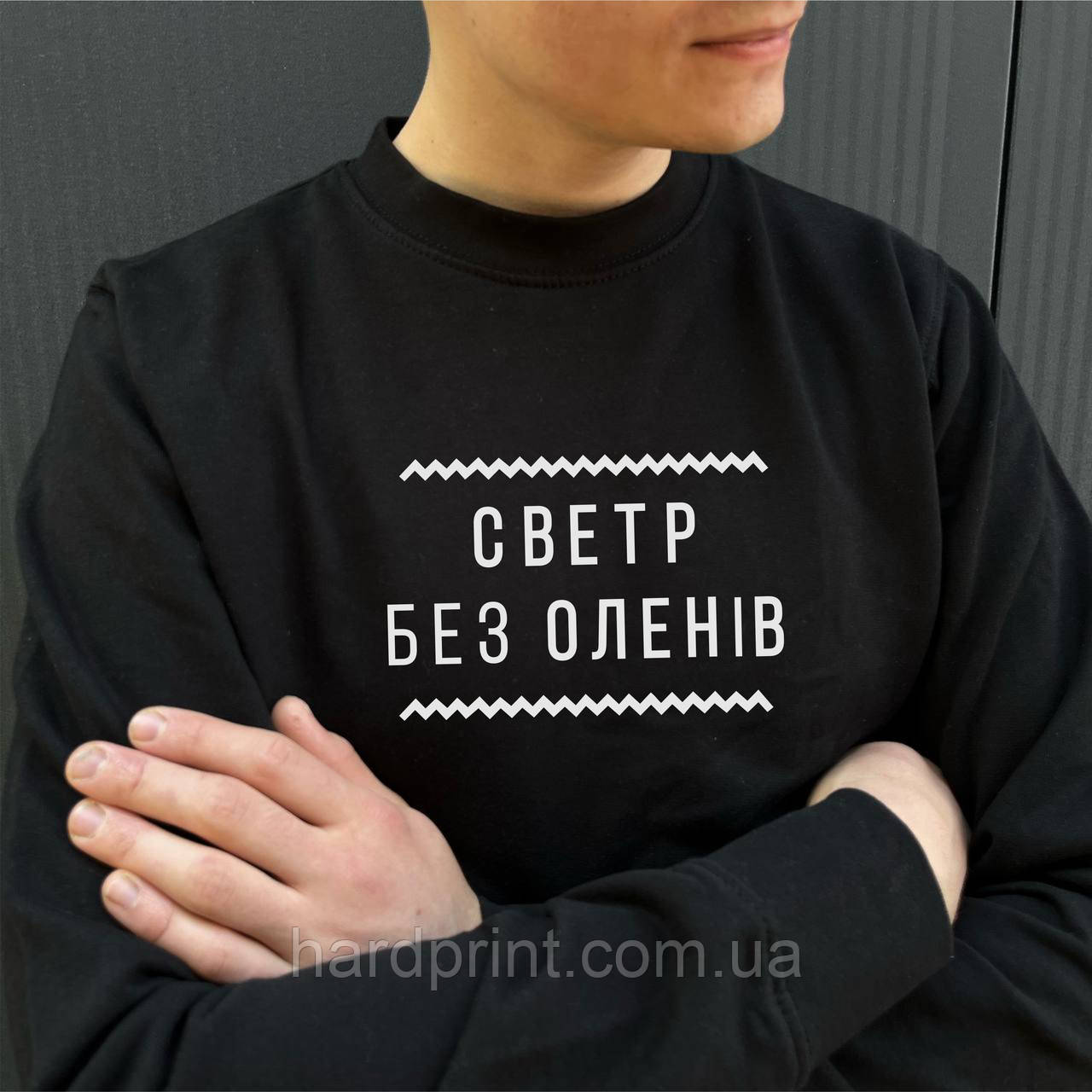 Світшот. Чоловічий світшот. Реглан. Кофта. Толстовка. Светр без оленів.