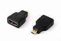 HDMI (F) - micro HDMI переходник конвертер