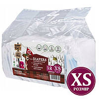 Пелюшки Pampers для собак і котів Barry King XS 20-28см 12 шт