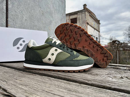 Чоловічі кросівки Saucony Jazz Original 2044-671s Forest зелені Оригінал, фото 1