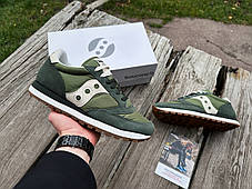 Чоловічі кросівки Saucony Jazz Original 2044-671s Forest зелені Оригінал, фото 4