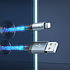 USB кабель для IPhone що світиться apple lightning usb Кабель для швидкої зарядки iphone Usb кабель для айфона, фото 9