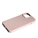 Силікон Case SMTT Apple iPhone 15 Plus, Pink Sand, фото 2