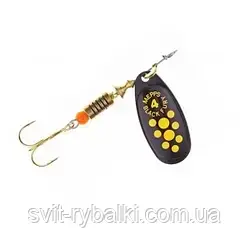 Блешня Mepps Black Fury black/yellow 4/8g