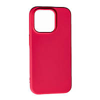 Силикон Case SMTT Apple iPhone 15 Pro, Cherry