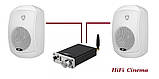 Двох смугова 4"+1" настінна акустична система DV Audio MS-4.2 T IP White 100V 5W 10W 20W IP65 OUTDOOR, фото 8
