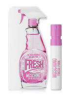 Пробник Туалетна вода для жінок Moschino Pink Fresh Couture, 1 мл (8011003838097)