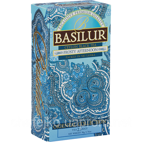 Чай Basilur Морозный день (Восточная коллекция) черн. 25*2г (ID ...