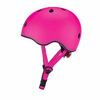 Шолом дитячий з ліхтариком Globber XXS/XS 45-51 cм Deep Pink