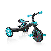 Триколісний велосипед-біговел Globber Explorer Trike 2в1 Teal