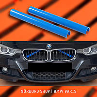 Накладки на передние распорки BMW F20 F21 F22 F23 F30 F31 F32 F33 F34 F36 F40 F44 синие