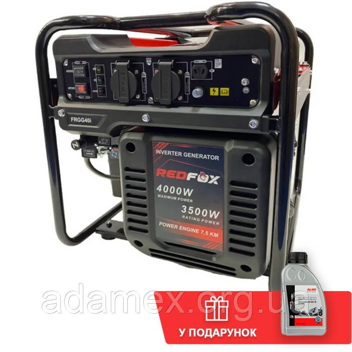 Інверторний бензиновий генератор RED FOX FRGG40i -4 кВт