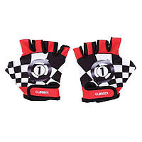 Дитячі рукавички без пальчиків Globber розмір XS New Red Racing