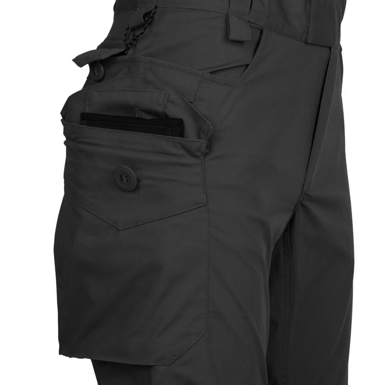 "Durable and Stylish: Штаны Helikon-Tex Pilgrim Pants DuraCanvas, Цвет - Black, Размер 36/32" - фото 8 - id-p2013007285