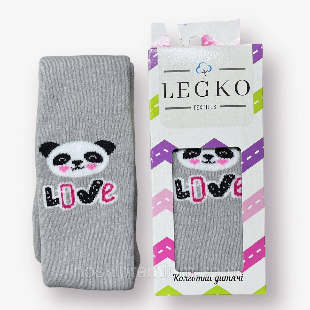 Колготки дитячі махрові бавовна LEGKO, 16 розмір, 98-104 см, 3-4 роки, 019306, фото 1
