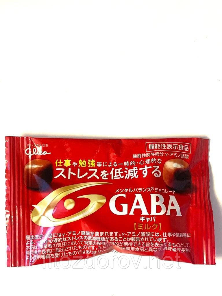 Молочний шоколад для якісного сну Glico GABA for Sleep, 50gr