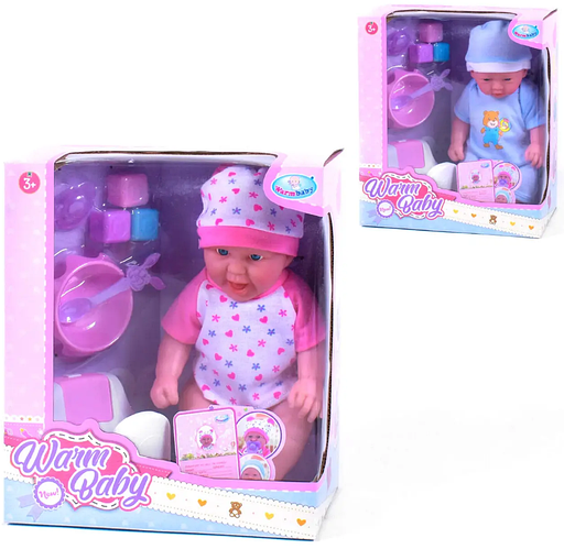 Пупс функциональный Warm Baby WZJ 051 D (музыкальный горшок) Кукла Беби ...