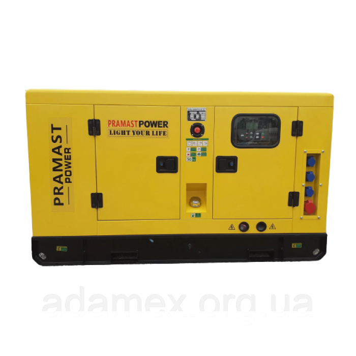 Дизельний генератор PRAMAST POWER VG-R30 (30 кВт, ~3ф, 400 В)