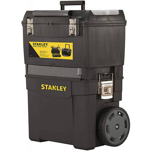 Stanley Ящик для инструмента 2 в 1, с колесами, 47.3х30.2х62.7см Baumar ...