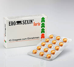 Натуральний афродизіак для чоловіків та жінок для підвищення сексуального потягу Ero-Sexin Forte, 45 таб.🌿