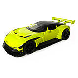 Іграшкова машинка металева Aston Martin Vulcan, астон мартін, салатова, звук, світло, інерція, откр двері, капот, Автоексперт,, фото 4