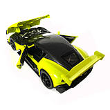 Іграшкова машинка металева Aston Martin Vulcan, астон мартін, салатова, звук, світло, інерція, откр двері, капот, Автоексперт,, фото 7