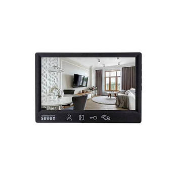 Відеодомофон SEVEN DP-7571 FHD black