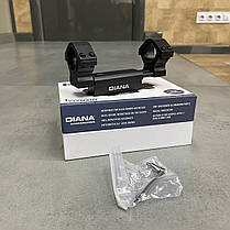 Кріплення для прицілу: моноблок Diana ZR-Mount, 25.4 - 30 мм, цільне, на 11 мм - Ластівчин хвіст, фото 2